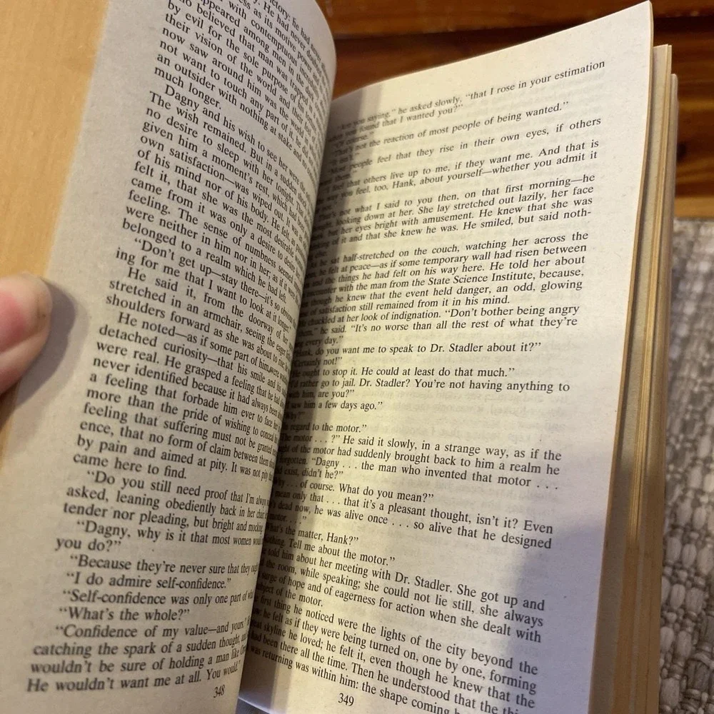 Atlas Shrugged Ayn Rand 50th Anniversary Edition Vintage‎ Paperback Book